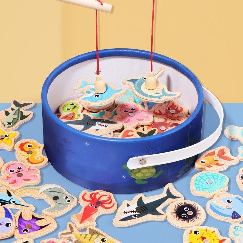 MagFish™️ - Montessori Magnetic Fishing Game for Kids --